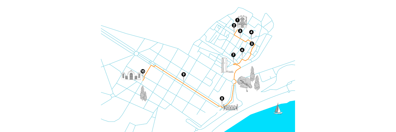 Mapa de les rutes